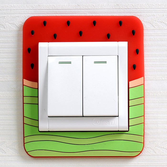 Silicon Cartoon Switch Decal