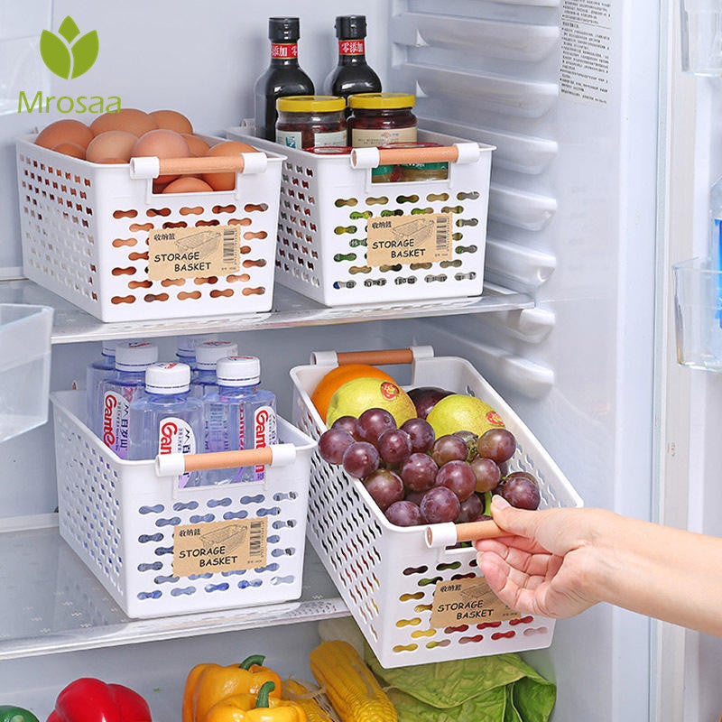 Refrigerator Storage Box Fridge Organizer for Produce  Fridge organization  containers, Refrigerator storage, Freezer storage bins