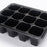 6/12 Plastic Nursery Pots Planting Seed Tray Kit Plant Germination Box with Dome and Base Garden Grow Box Gardening Supplies