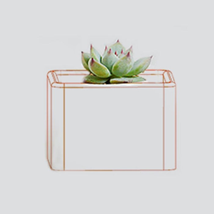 2019 New Cube Flower Pot DIY Silicone Molds Garden Planter Cement Concrete Vase Soap Moulds Garden Supplies