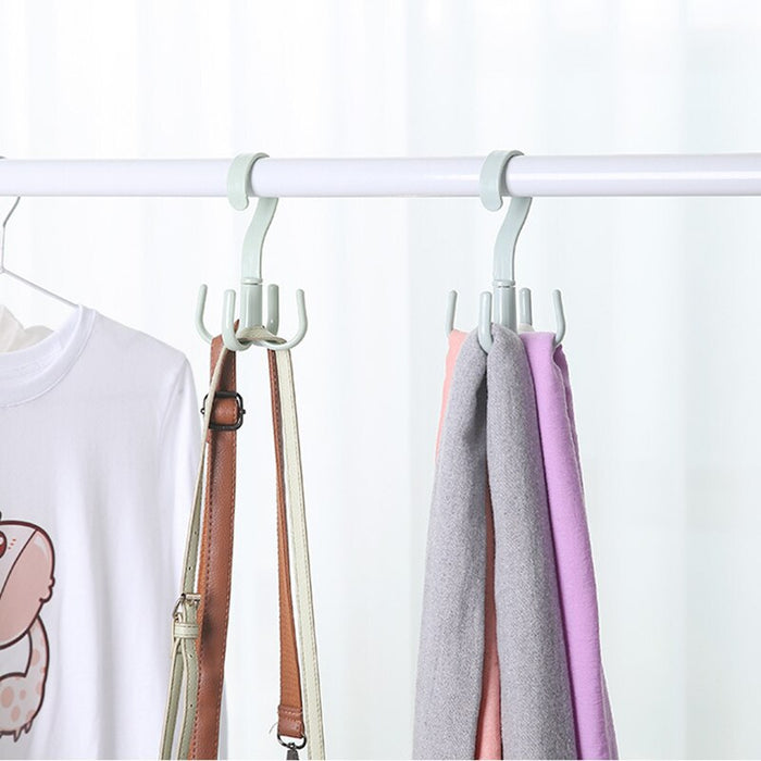 1pcs Plastic Home Storage Organization Hooks Bedroom Hanger Clothes Hanging Rack Holder Hooks for Bags Towel