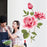 Romantic Love 3D Rose Flower Wall Stickers