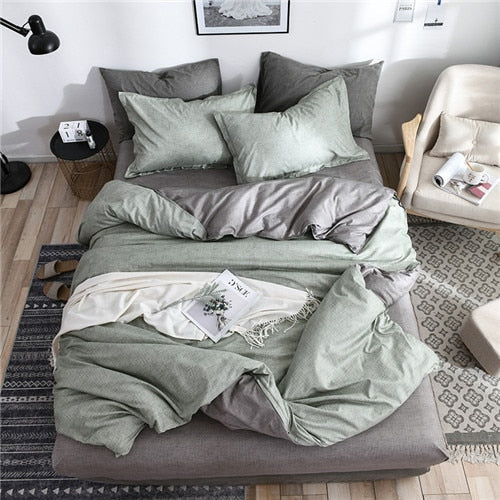 2020 summer geometric flat sheet bedding set