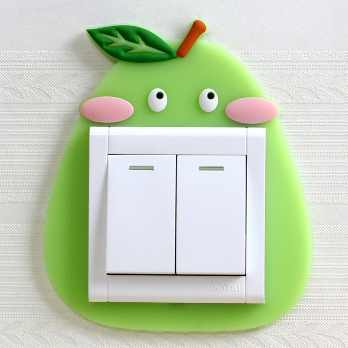 Silicon Cartoon Switch Decal